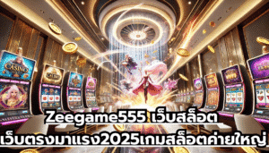 Zeegame555 เว็บสล็อต เว็บตรงมาแรง2025 เกมสล็อต ค่ายใหญ่ แจ๊คพ็อตแตกหนัก